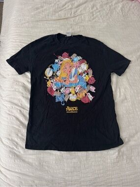 Zara x Alice in Wonderland Graphic Tee